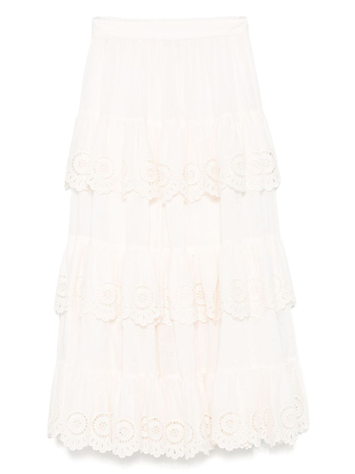 Zimmermann Skirts Ivory