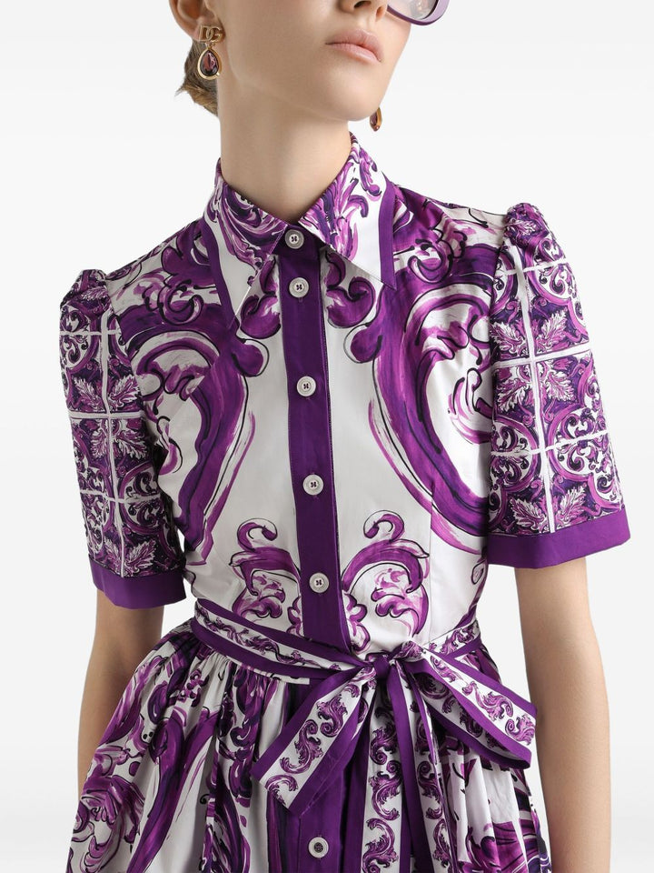 Dolce & Gabbana Dresses Purple