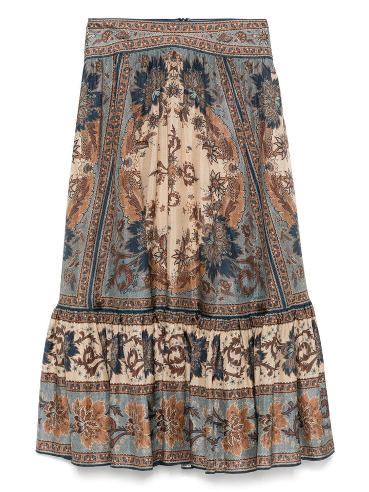 Zimmermann Skirts Blue