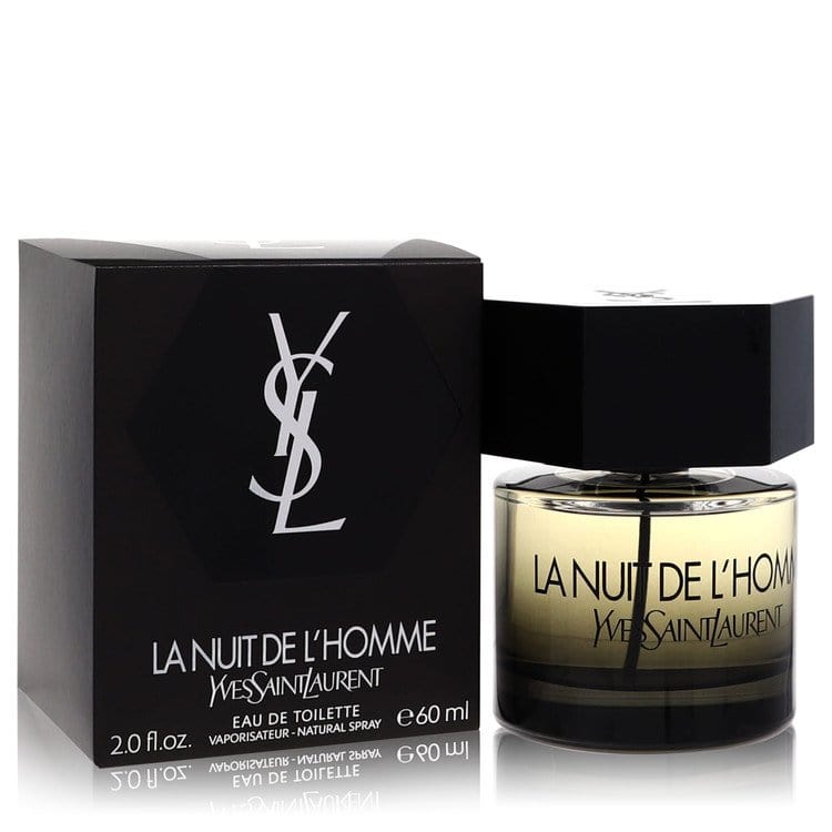 Perfume & Cologne 60 ml Eau De Toilette Spray La Nuit De L'homme Eau De Toilette Spray By Yves Saint Laurent Brand