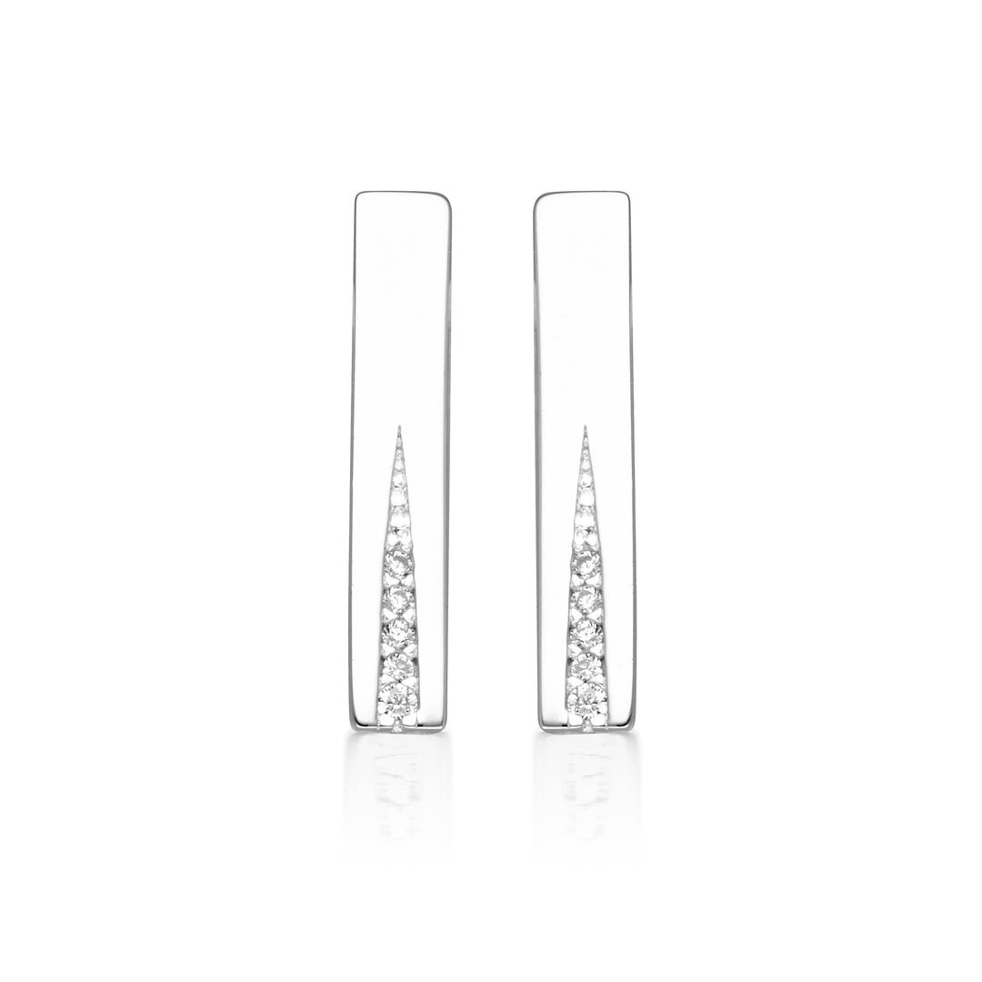 Georgini Earring Georgini The Layered Edit Gilded Earrings Silver Brand
