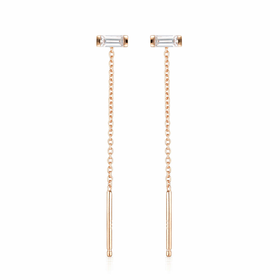 Georgini Earring Georgini The Layered Edit Tatu Earring Rose Gold Brand