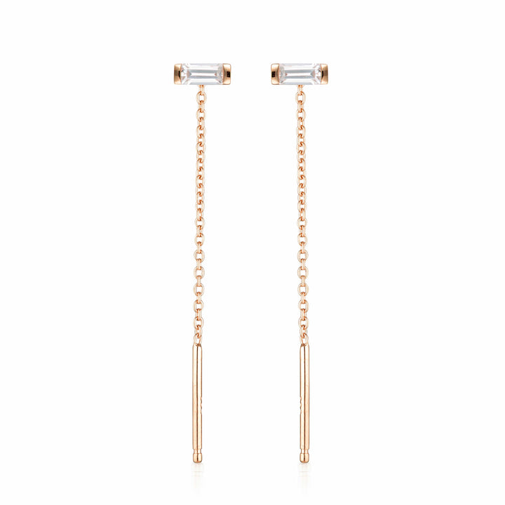 Georgini Earring Georgini The Layered Edit Tatu Earring Rose Gold Brand