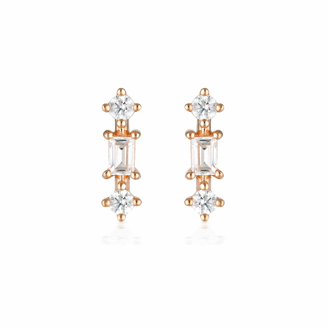 Georgini Earring Georgini The Layered Edit Tolu Earring Rose Gold Brand