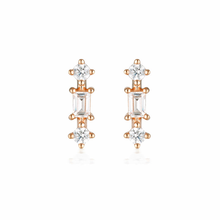Georgini Earring Georgini The Layered Edit Tolu Earring Rose Gold Brand
