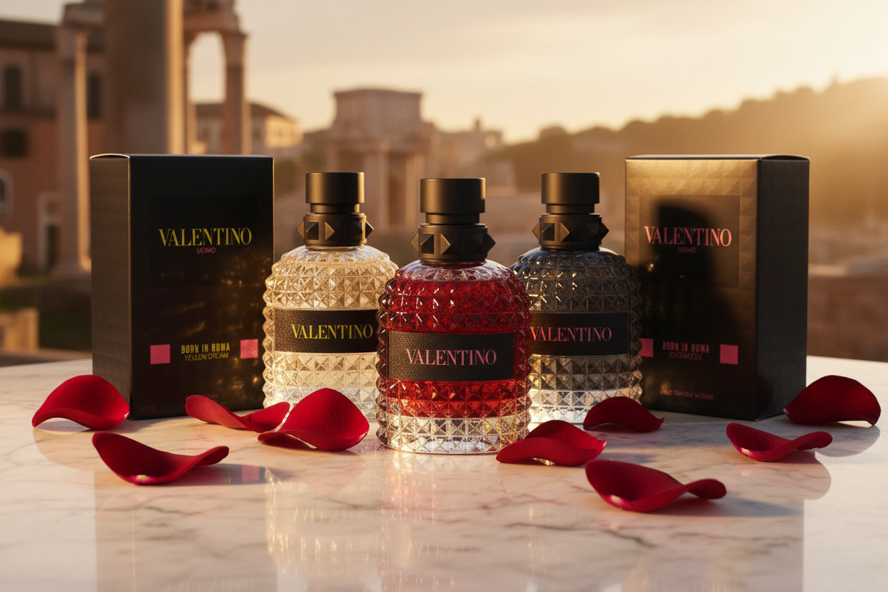 Valentino Born in Roma – Editorial Banner
