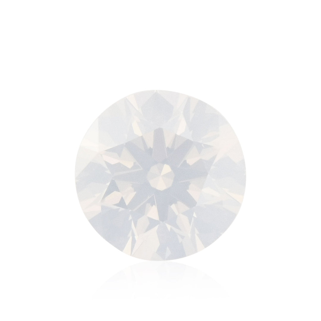 0.35 Carat Fancy White Round Diamond I3 GIA