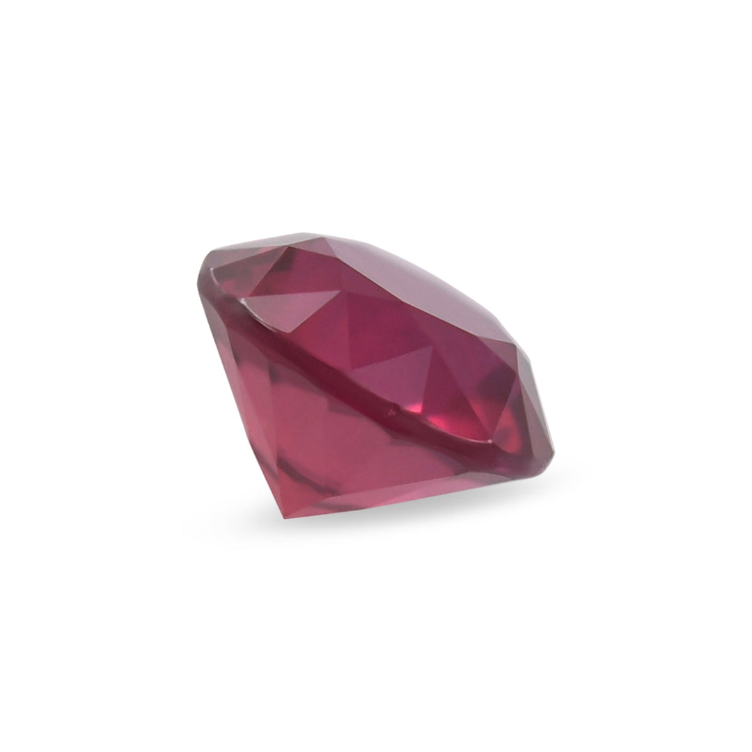 0.75 Carat Red MOZAMBIQUE Round Ruby