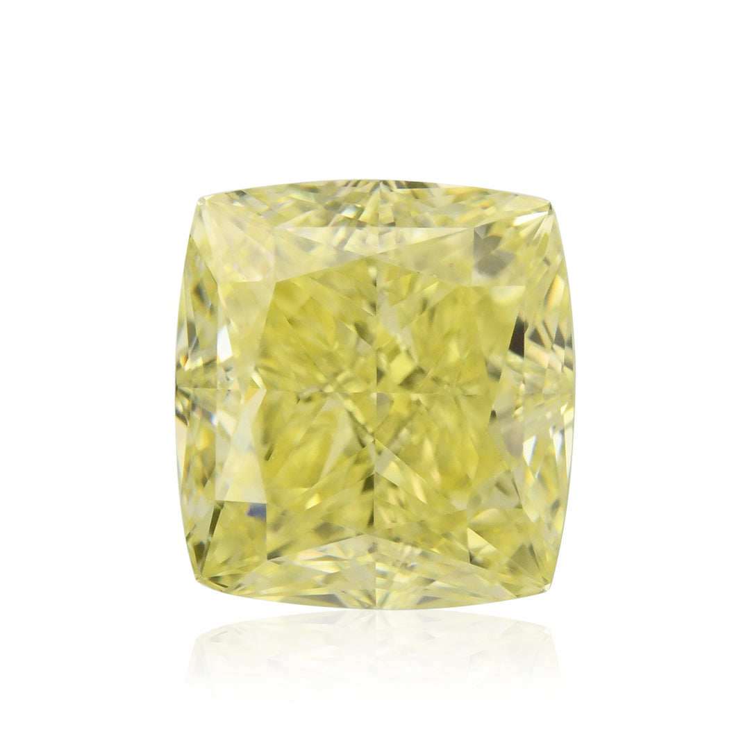 1.01 Carat Fancy Yellow Cushion Diamond VVS2 GIA