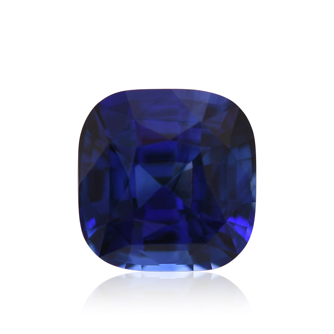1.59 Carat Blue SRI LANKAN Cushion Sapphire