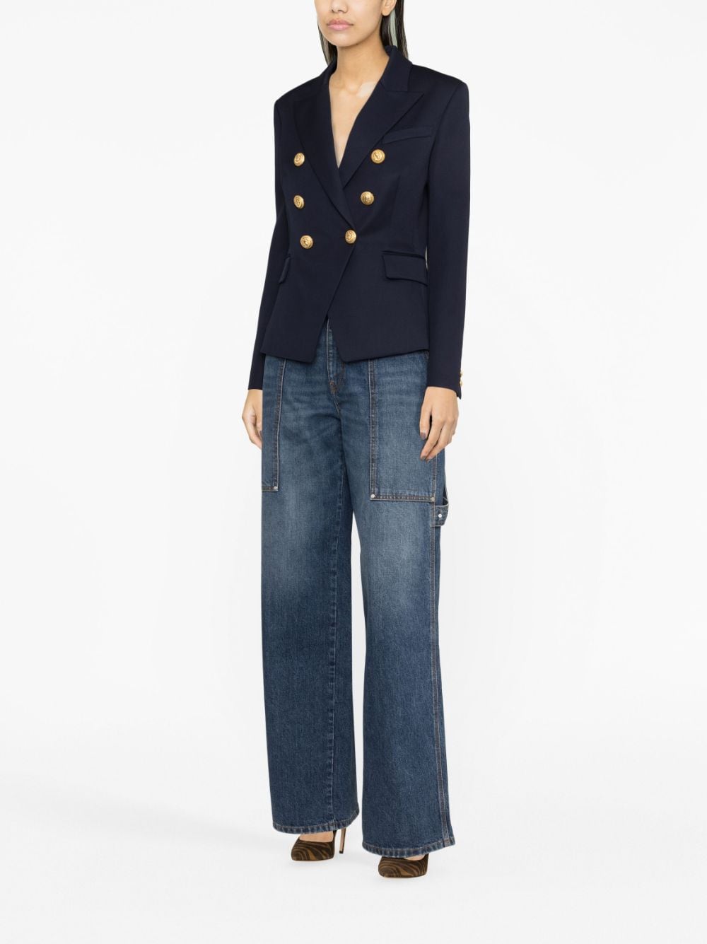 Balmain Double-Breasted Blazer