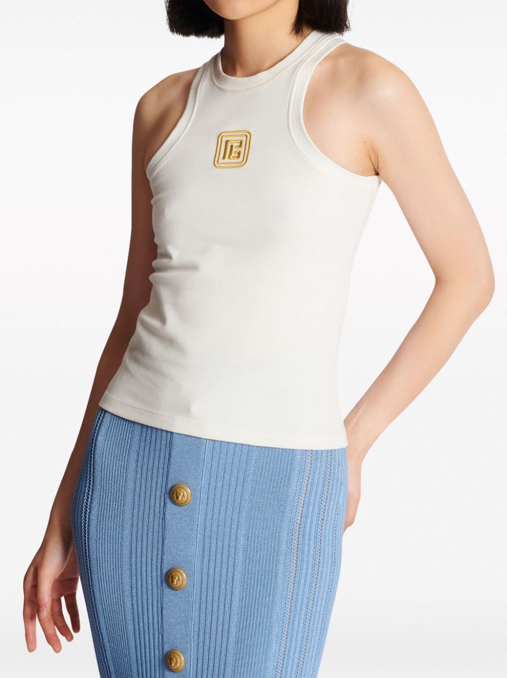 Balmain Racerback Top