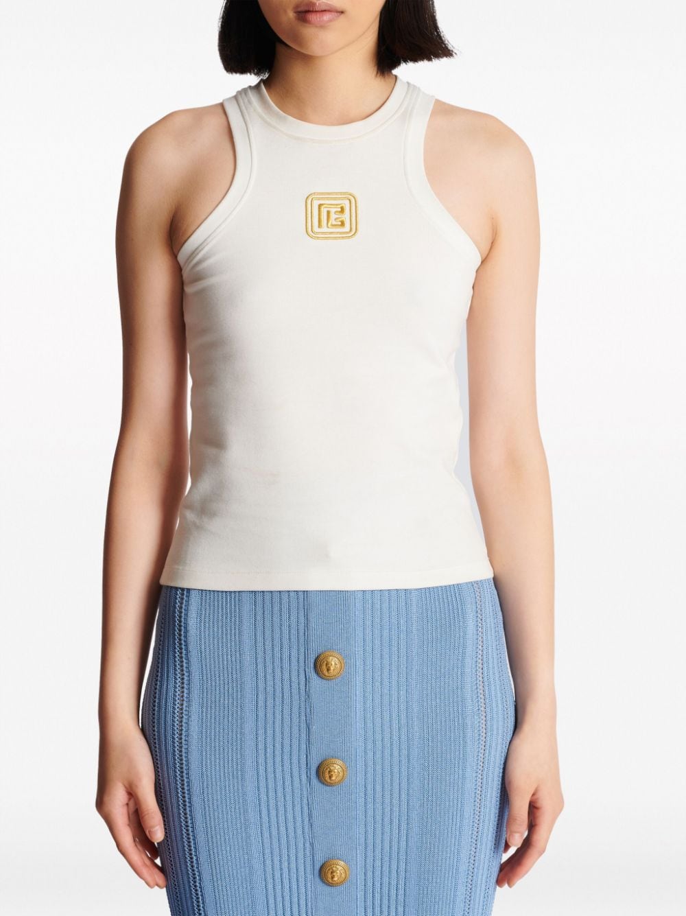 Balmain Racerback Top