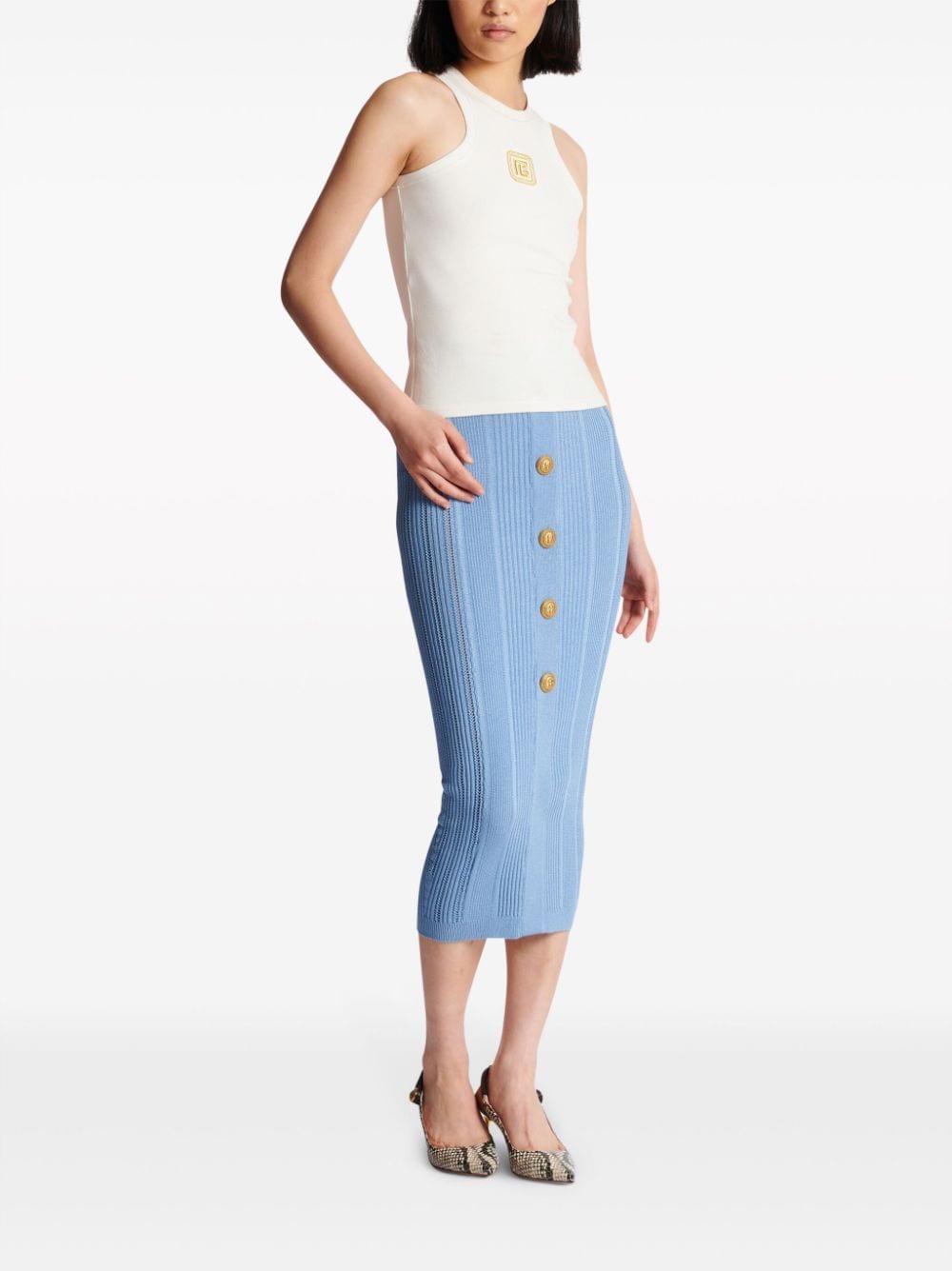 Balmain Racerback Top