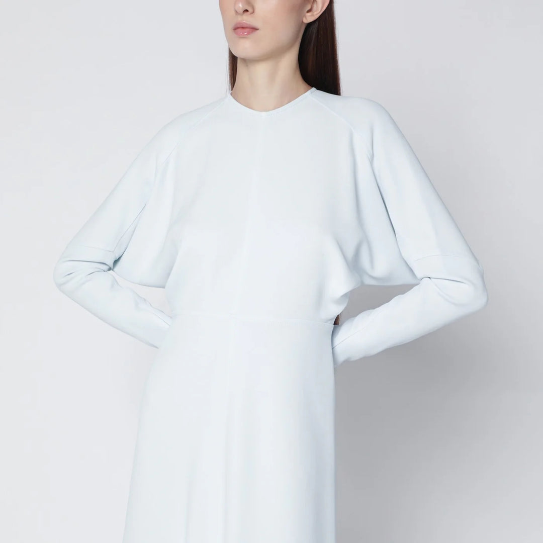 Victoria Beckham - Ice blue Dolman midi dress