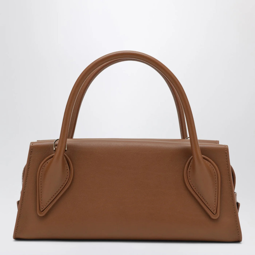 Christian Louboutin - Venus crossbody bag in brown calf leather