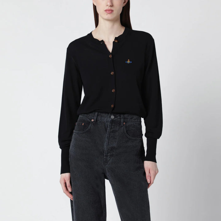 Vivienne Westwood - Black cotton cardigan