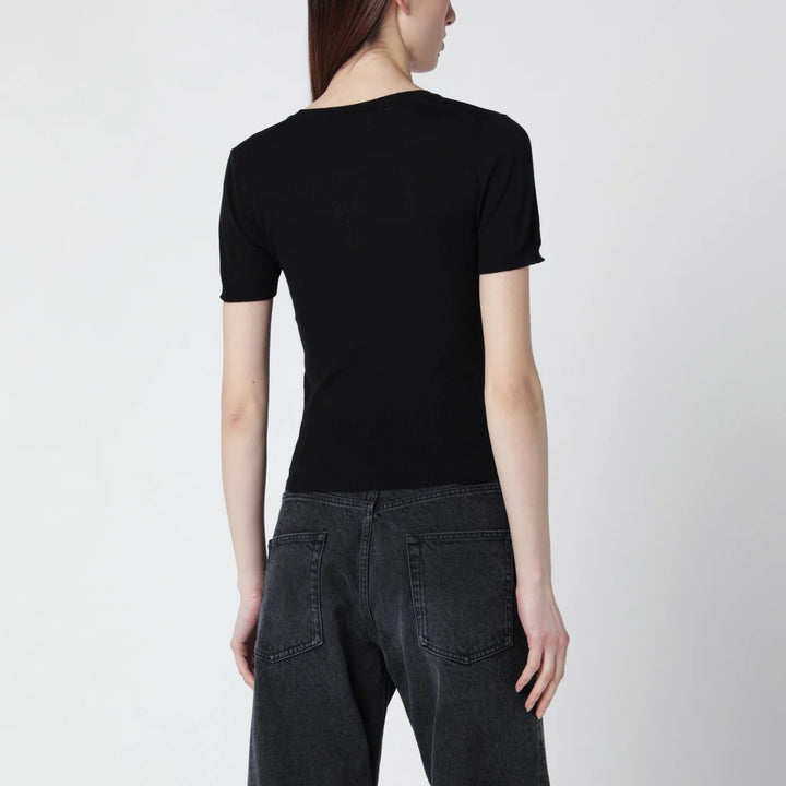 Vivienne Westwood - Bea black cotton top