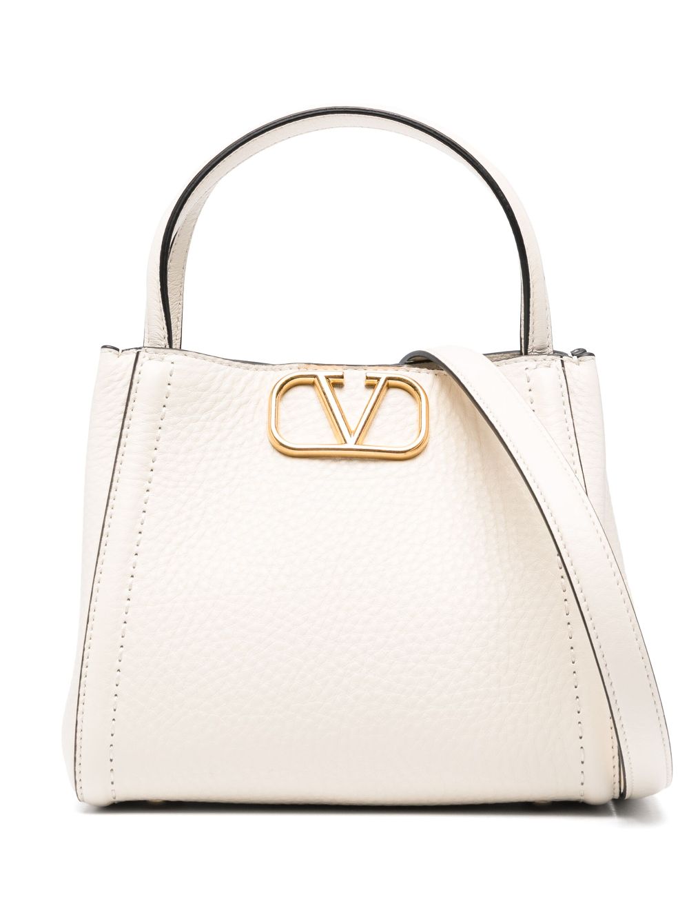 Valentino Garavani Alltime Small Handbag In Grainy Calfskin