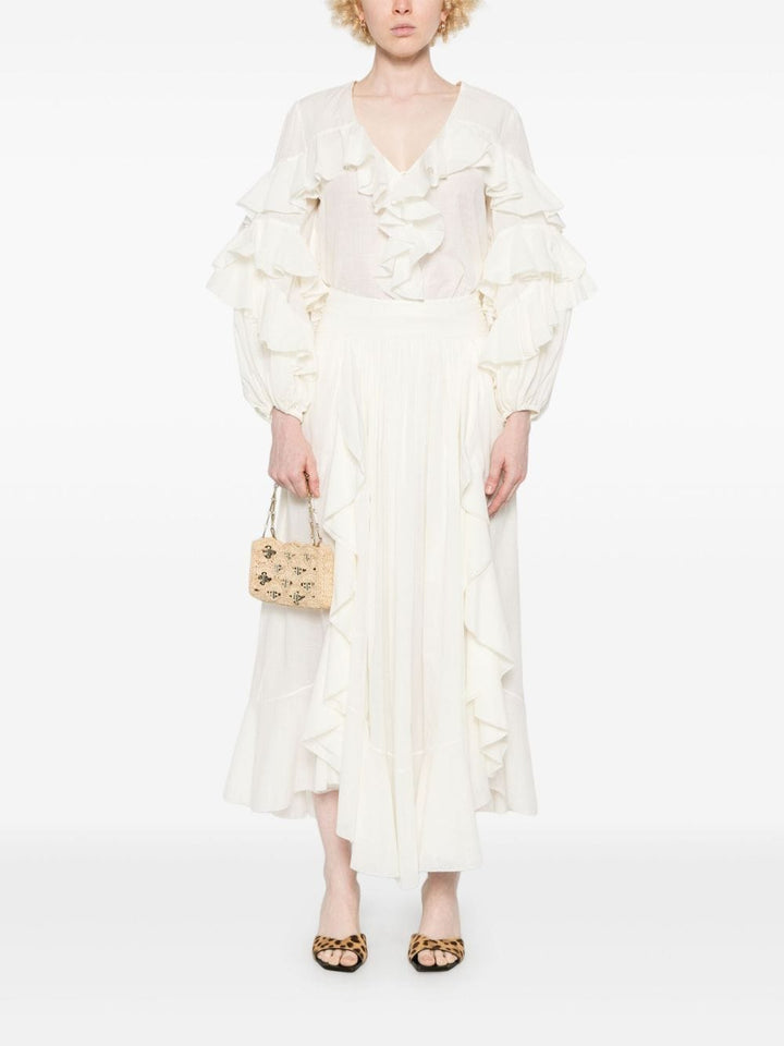Skirts 3 Zimmermann Skirts White Brand
