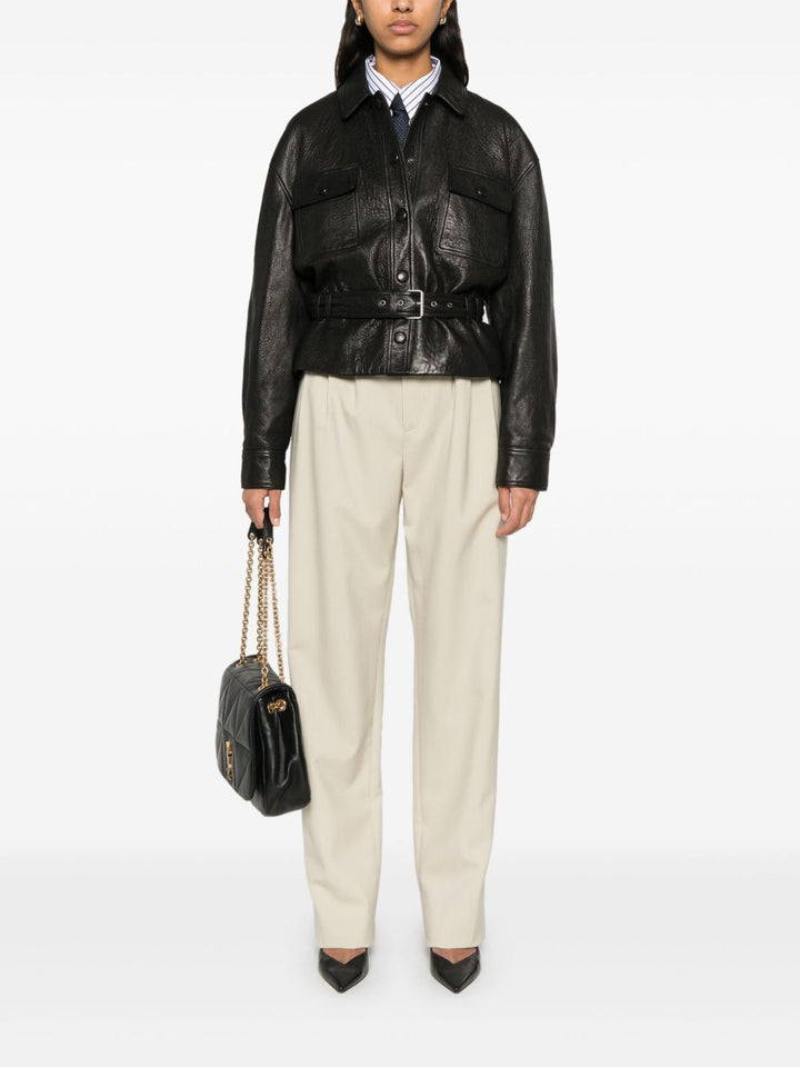 Saint Laurent Straight Leg Pants