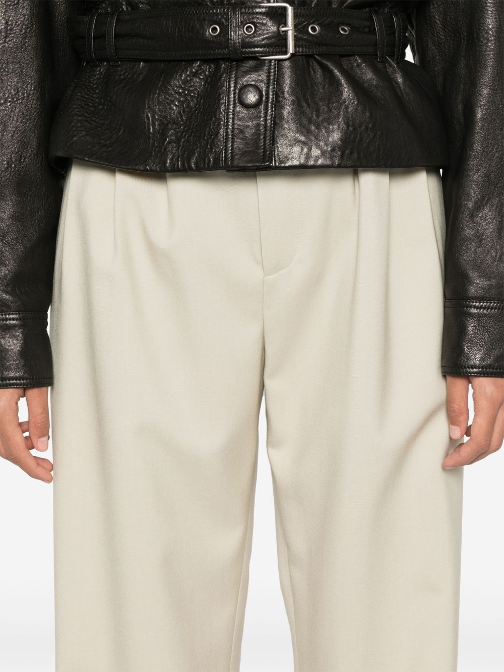 Saint Laurent Straight Leg Pants