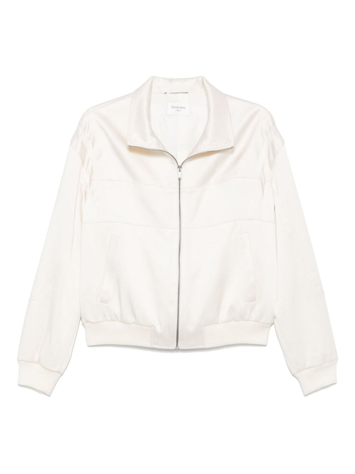 Saint Laurent Coats White