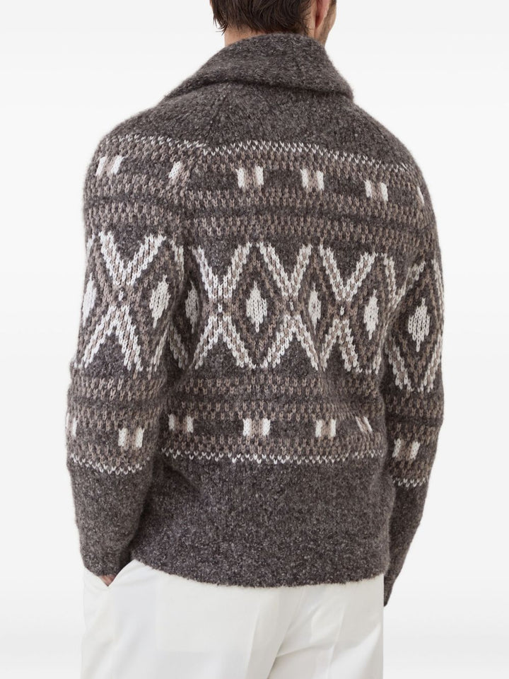 Brunello Cucinelli Sweaters Bordeaux