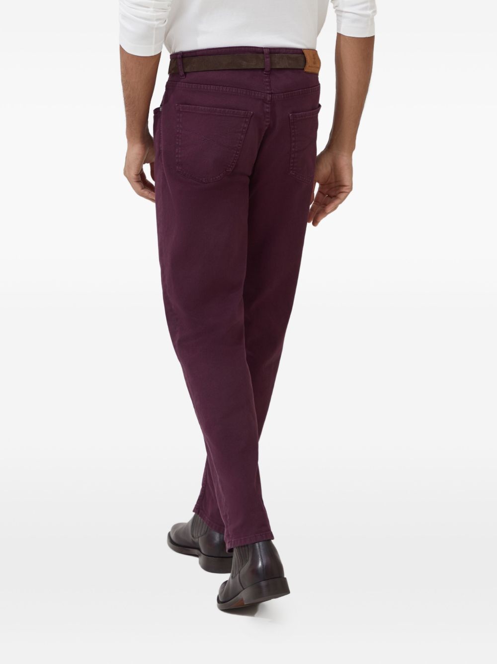 Brunello Cucinelli Trousers Bordeaux