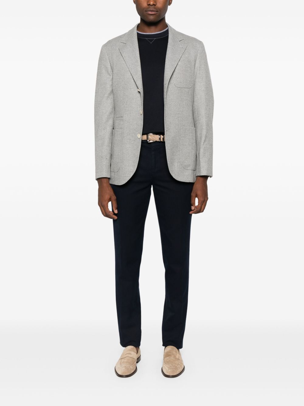Brunello Cucinelli T-shirts and Polos Blue