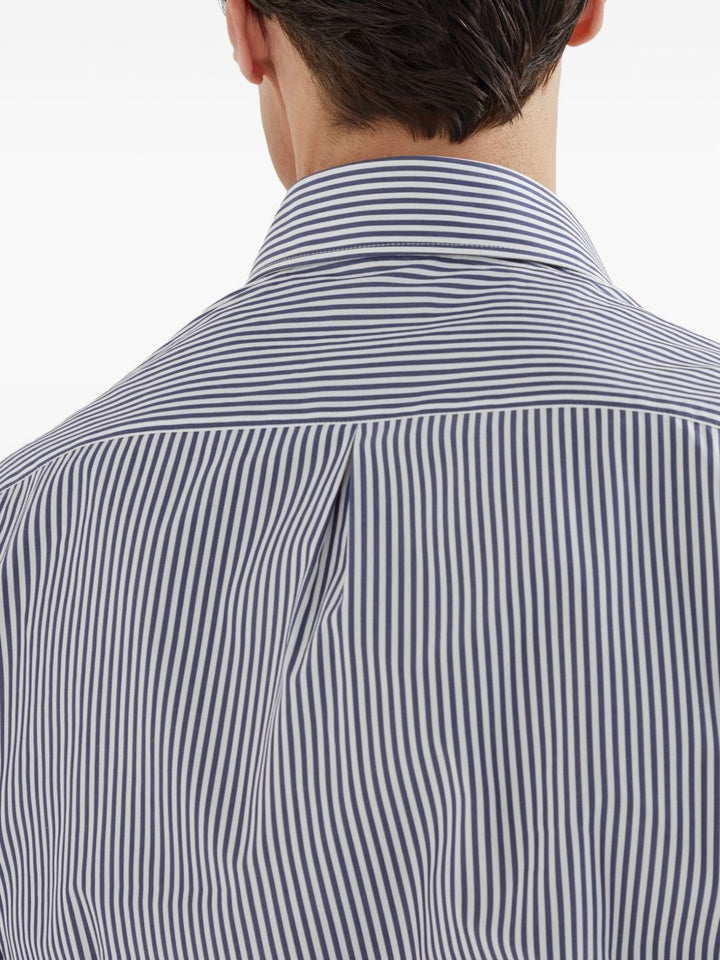 Brunello Cucinelli Shirts Blue