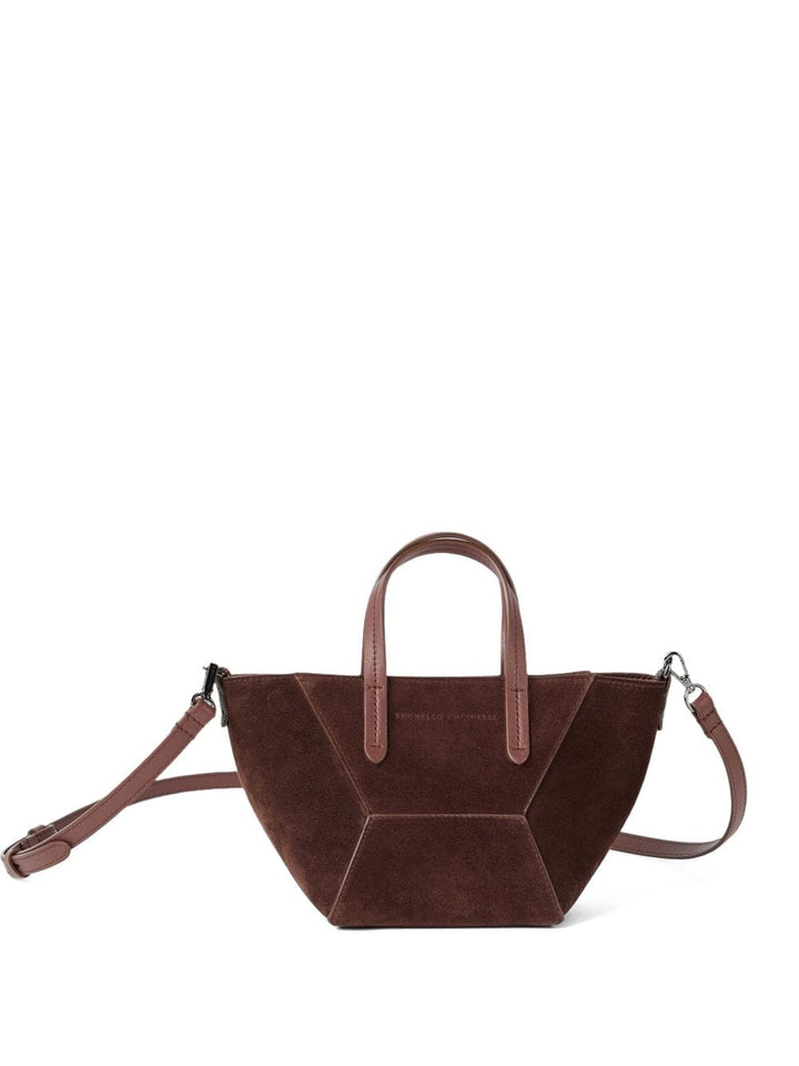 Shopper UNI Brunello Cucinelli Bag Bordeaux Brand