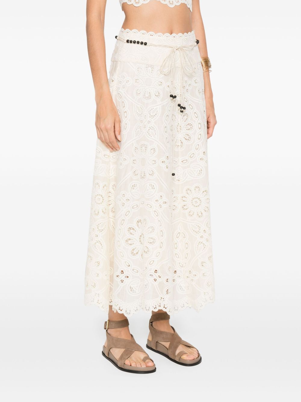 Zimmermann Skirts Ivory