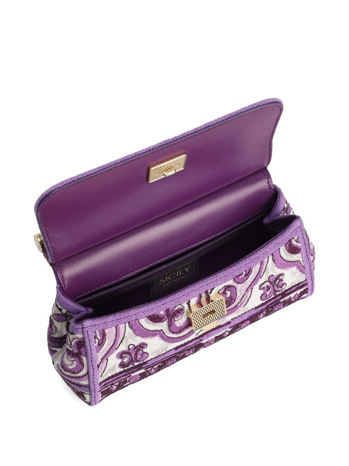 Handbag UNI Dolce & Gabbana Small Sicily handbag with Maiolica embroidery Brand