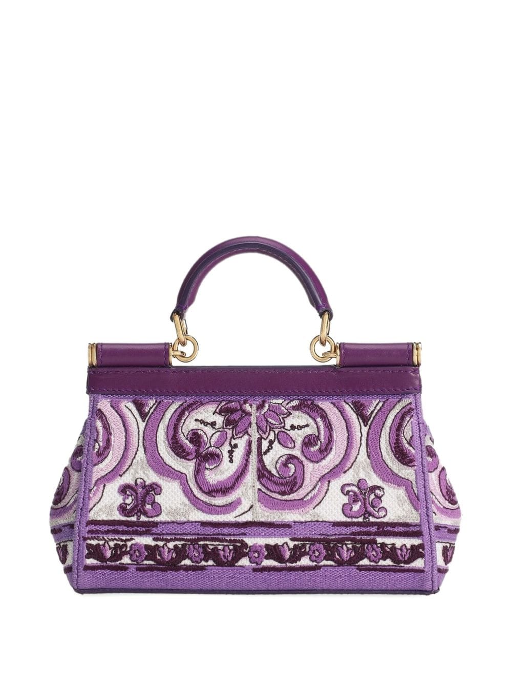 Handbag UNI Dolce & Gabbana Small Sicily handbag with Maiolica embroidery Brand
