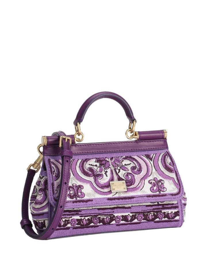 Handbag UNI Dolce & Gabbana Small Sicily handbag with Maiolica embroidery Brand