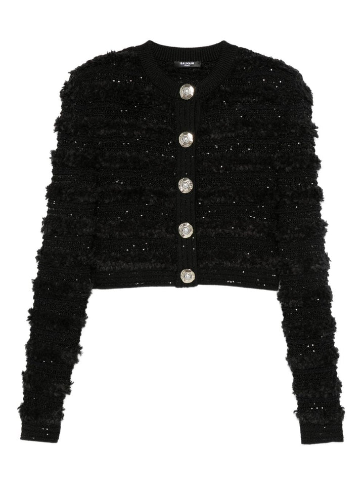 Topwear Balmain Sweaters Black Brand