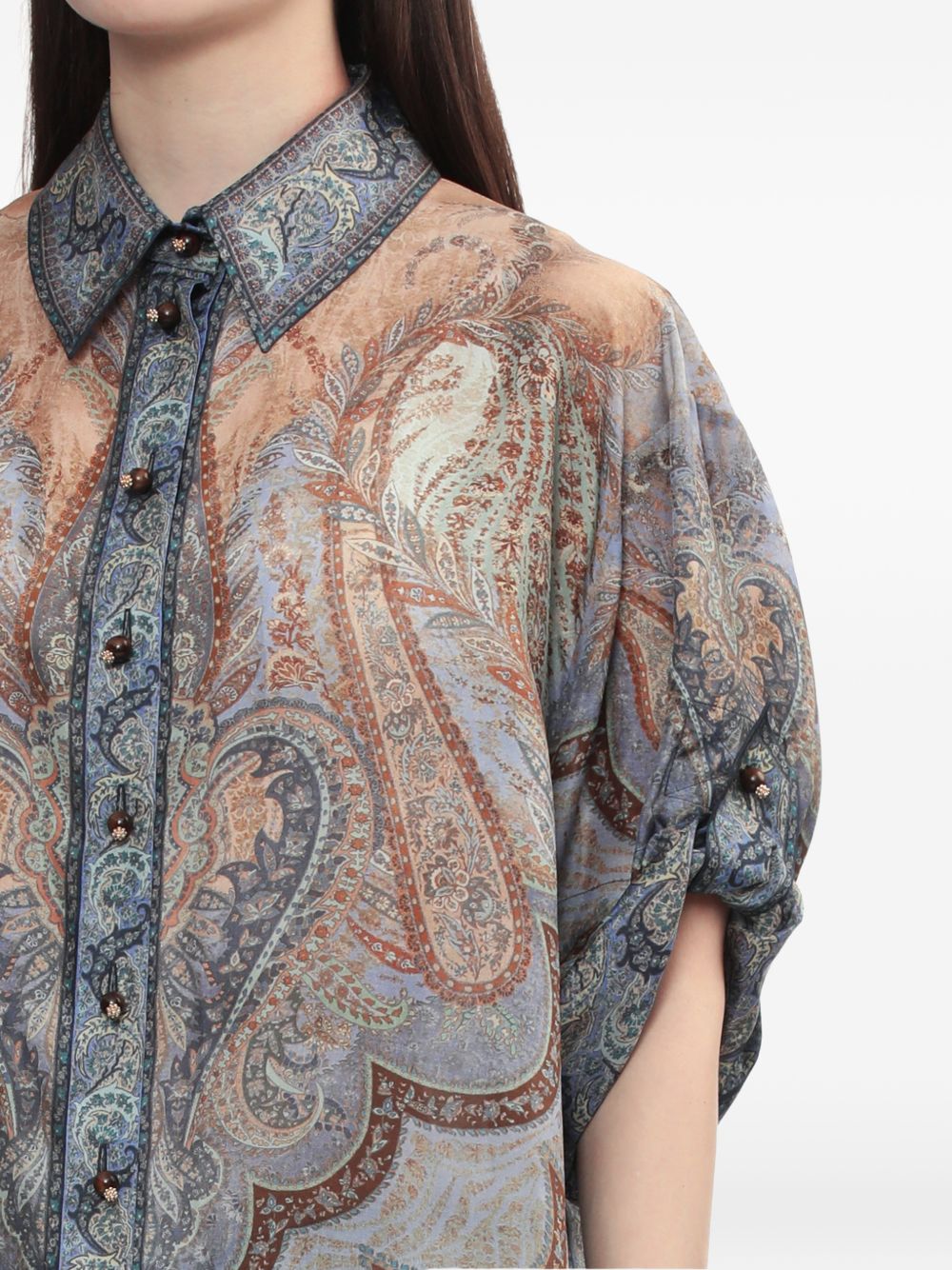 Zimmermann Shirts Blue