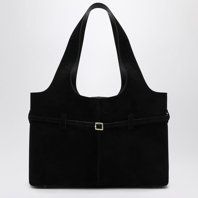 Shopping Totes Manu Atelier - Black Cambon Cabas bag in suede leather - One size Brand