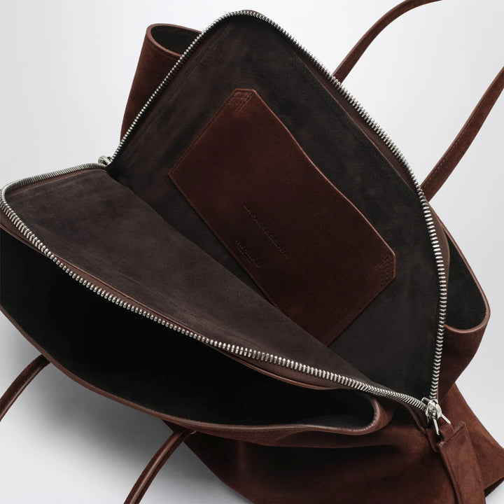 The Attico - La Passeggiata Medium Light Chocolate bag