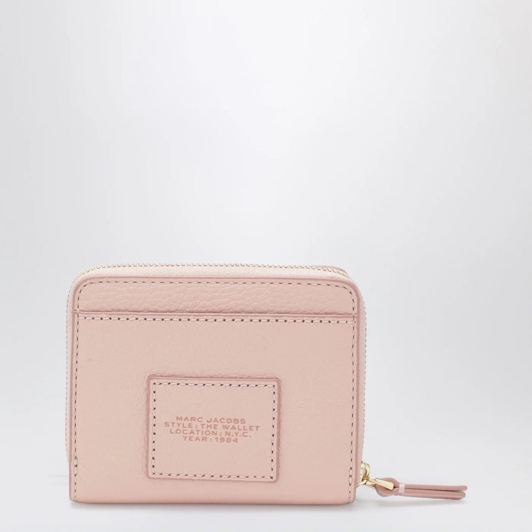 Marc Jacobs - Mini pink full-grain leather wallet