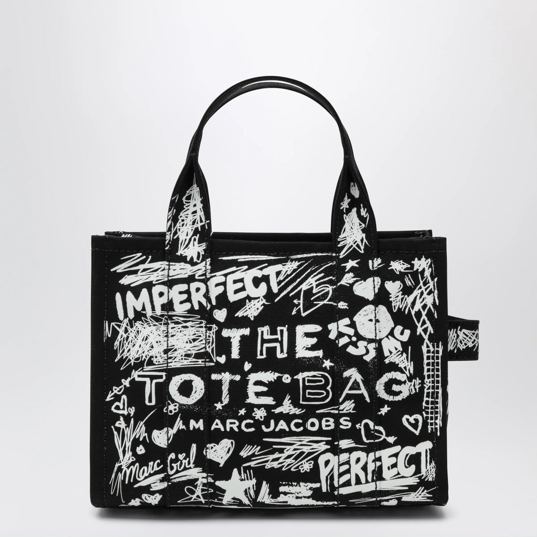 Marc Jacobs - The Tote Bag small black with punk lettering