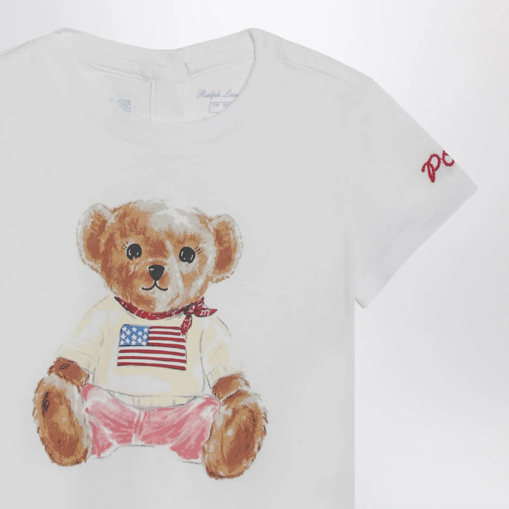 Polo Ralph Lauren - White Polo Bear T-shirt