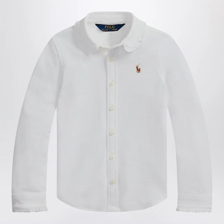Polo Ralph Lauren - White Oxford shirt with ruffles