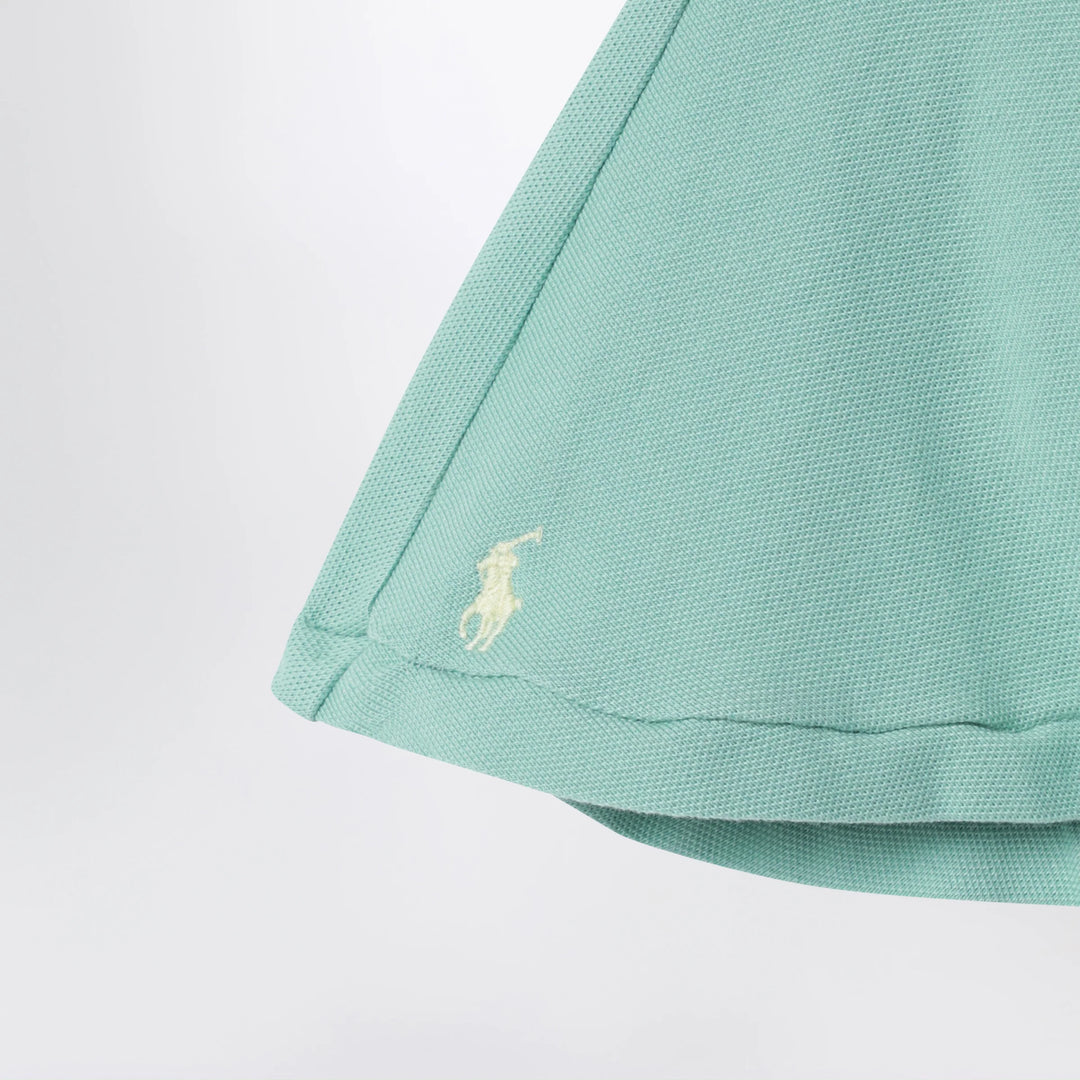 Polo Ralph Lauren - Aquamarine cotton mini skirt