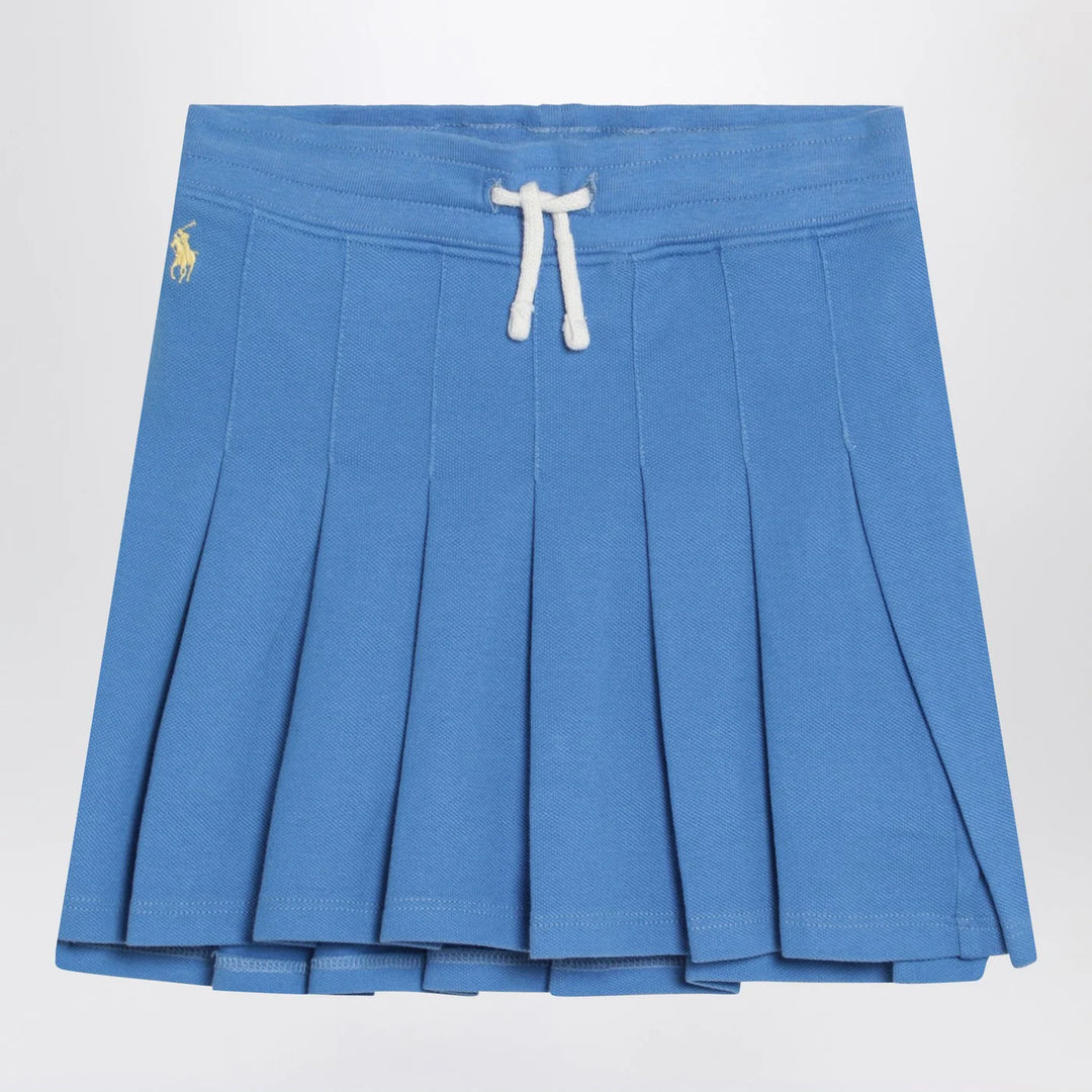 Polo Ralph Lauren - Light blue pleated mini skirt