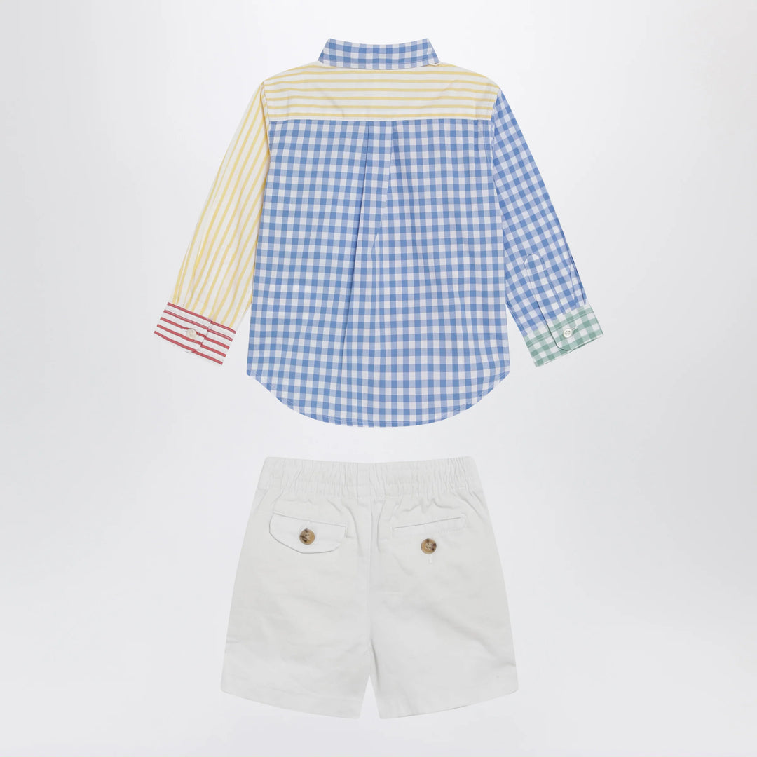 Polo Ralph Lauren - Color-block cotton two-piece set