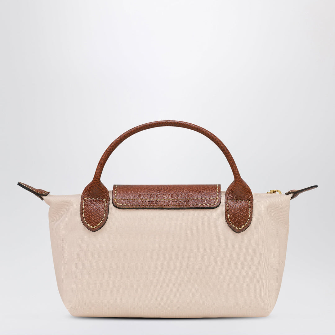 Longchamp - Le Pliage Original Pebble clutch bag papier