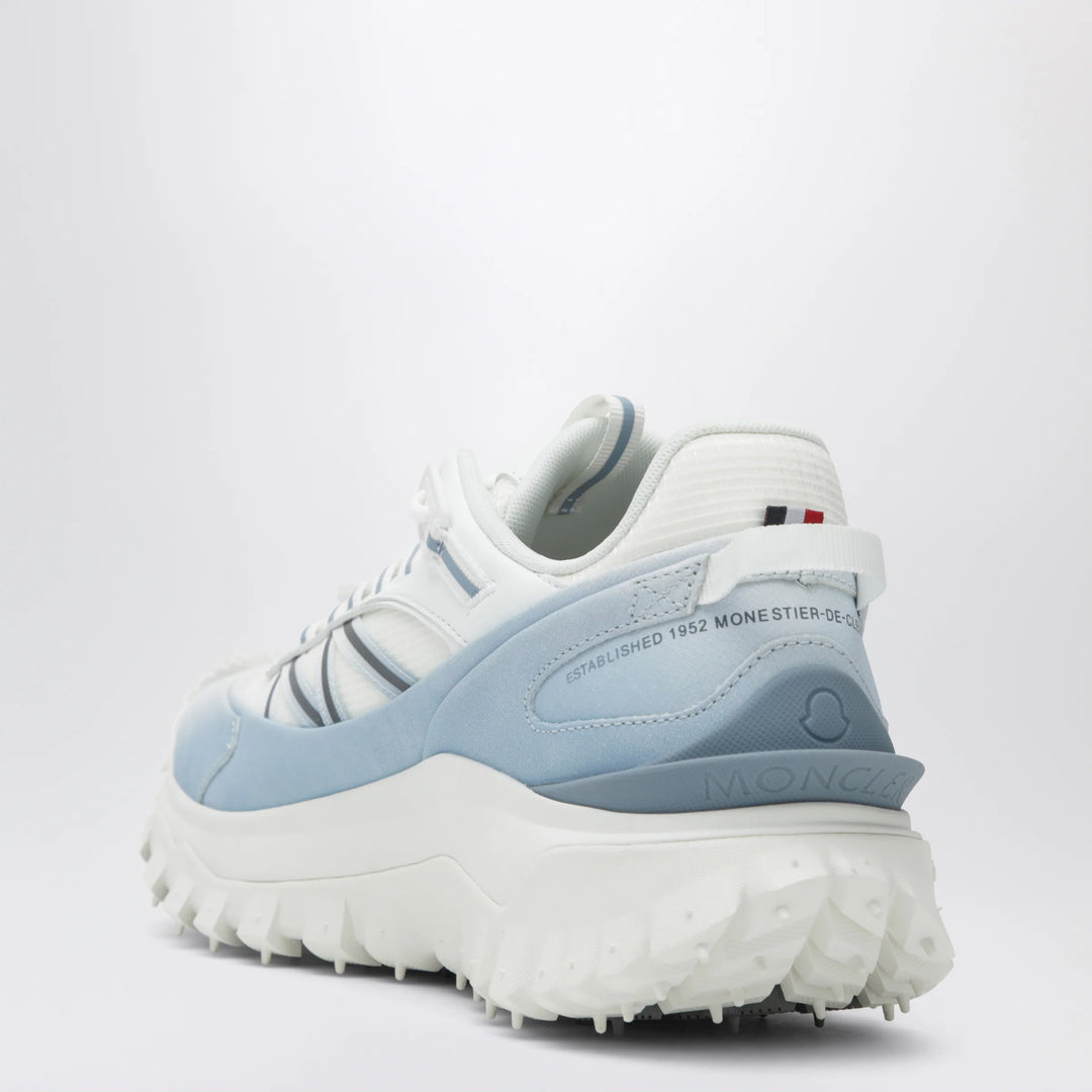 Moncler - Trailgrip Sneakers white/light blue with Vibram® Megagrip sole