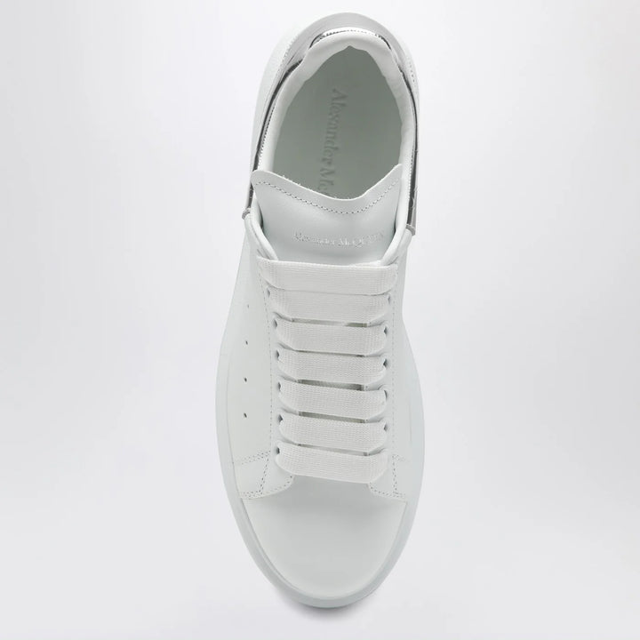 Alexander McQueen - Oversize Sneakers white/silver croc